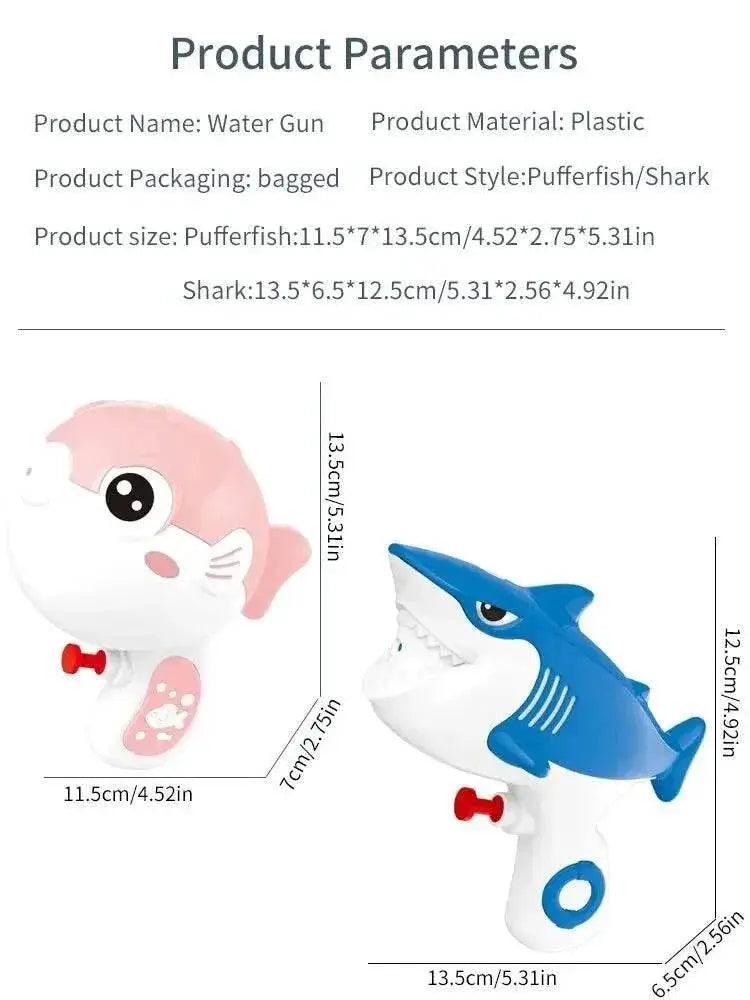  Kids Water Gun Summer Toy Puffer Fish Shark Beach Games -  ToylandEU™