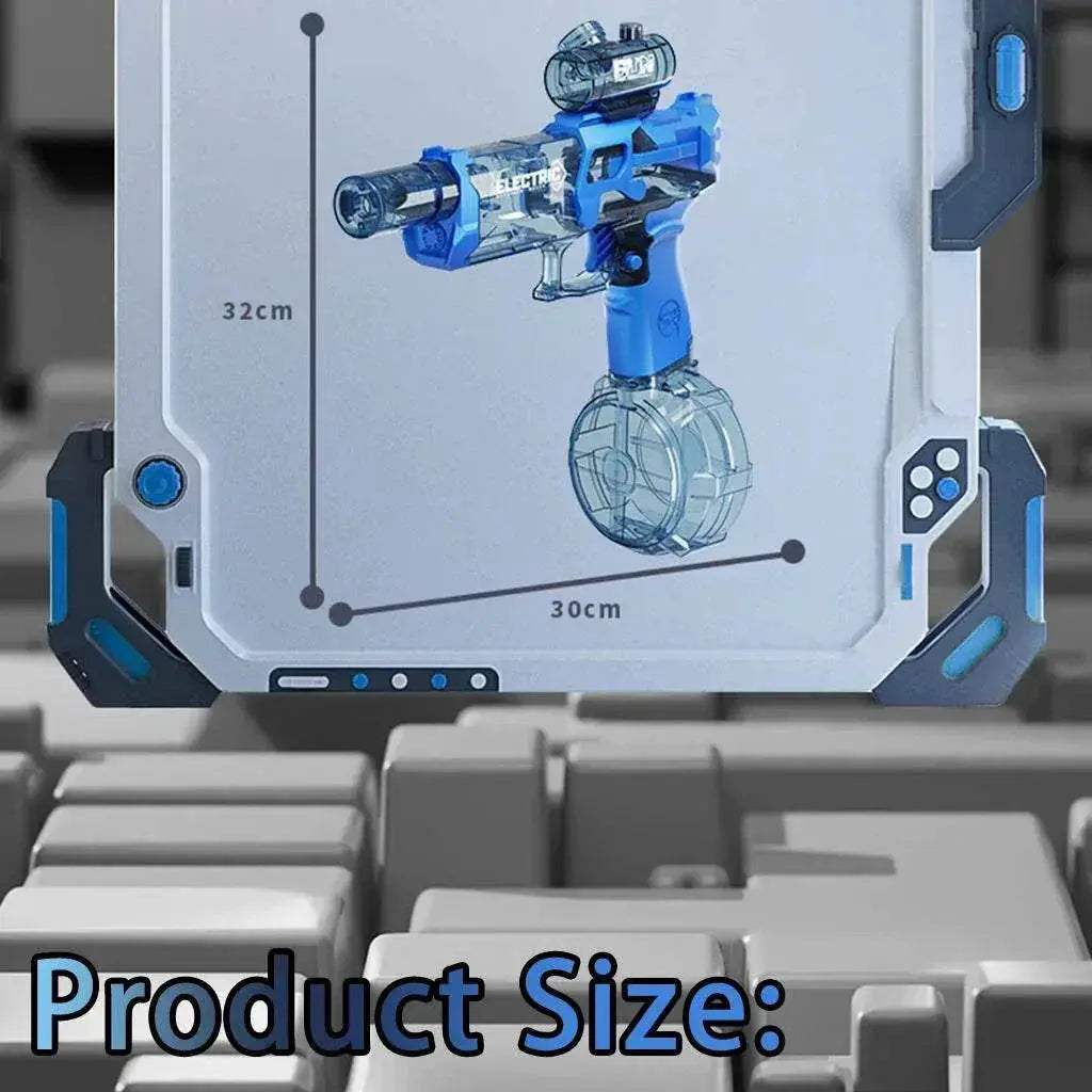  New Electric Automatic Water Gun With Light High-Speed Blast -  ToylandEU™