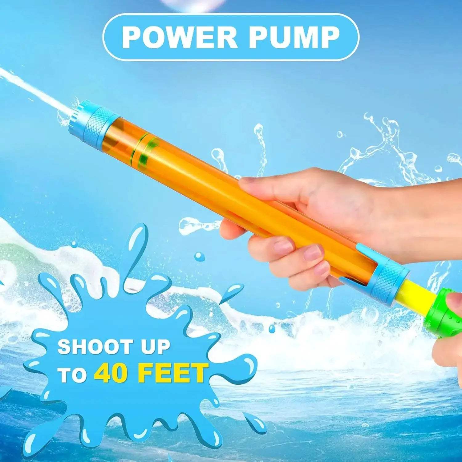 Water Gun Soaker Blaster For Kids Ultimate Summer Pool Fun - ToylandEU