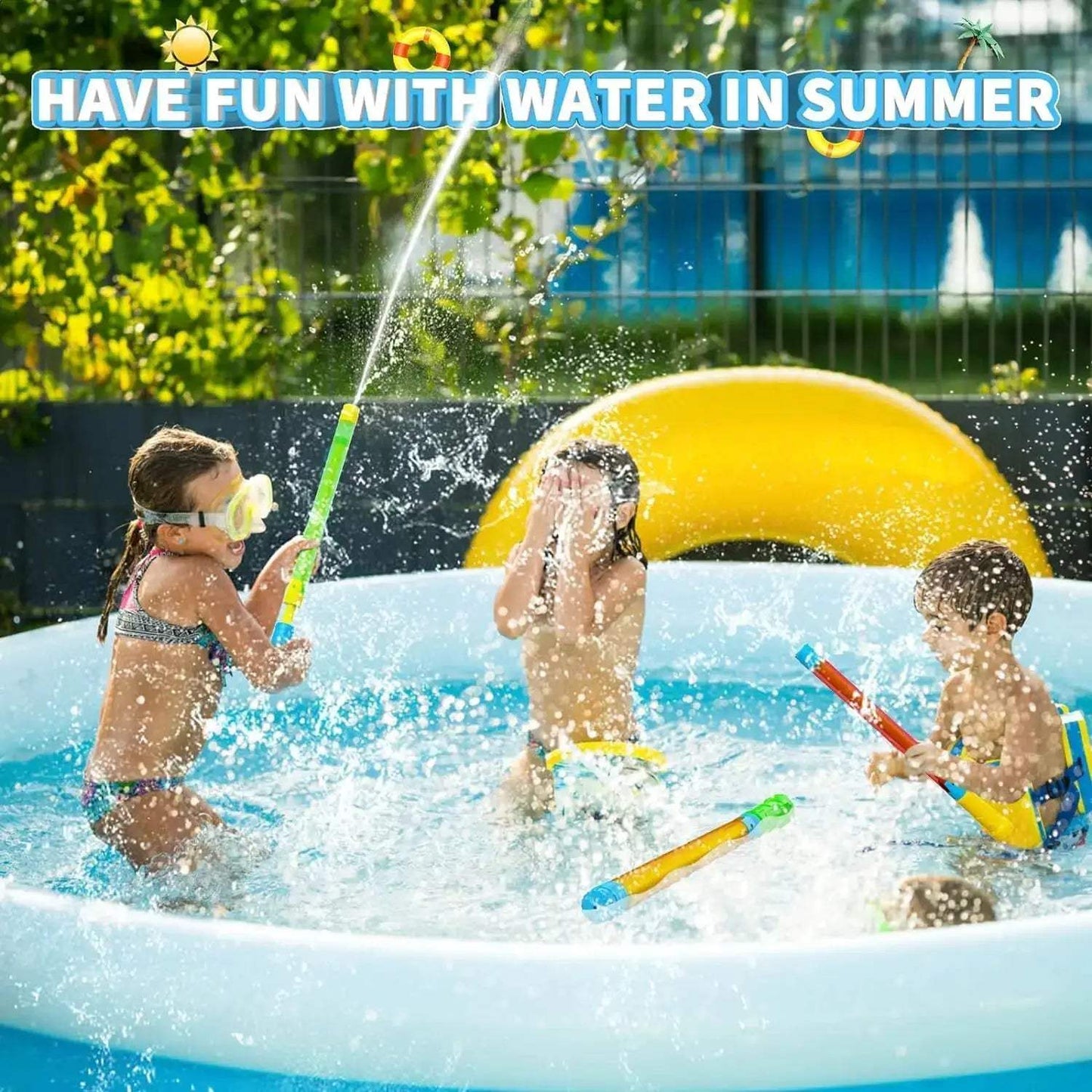 Water Gun Soaker Blaster For Kids Ultimate Summer Pool Fun - ToylandEU