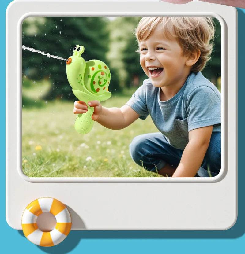 Water Gun Summer Toys for Kids Cartoon Design Snail Gifts - ToylandEU
