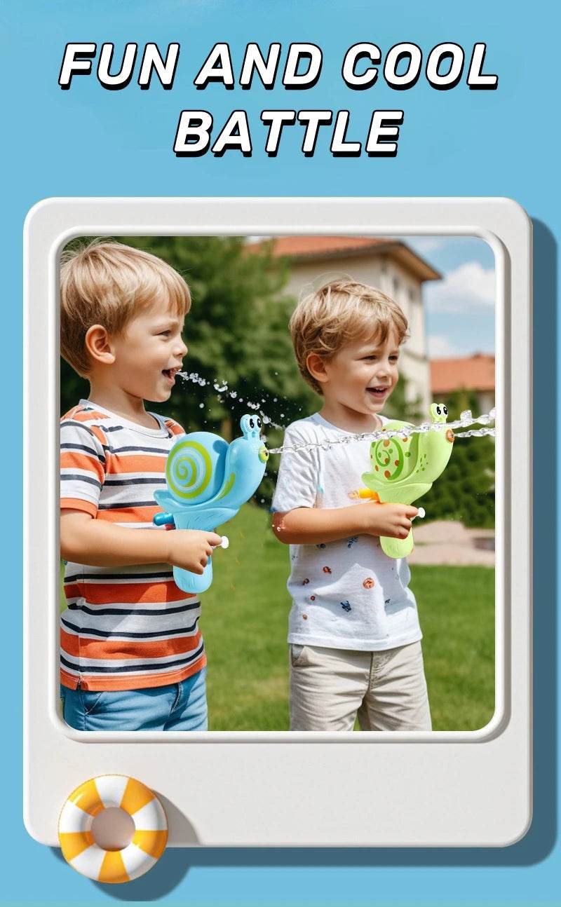 Water Gun Summer Toys for Kids Cartoon Design Snail Gifts - ToylandEU