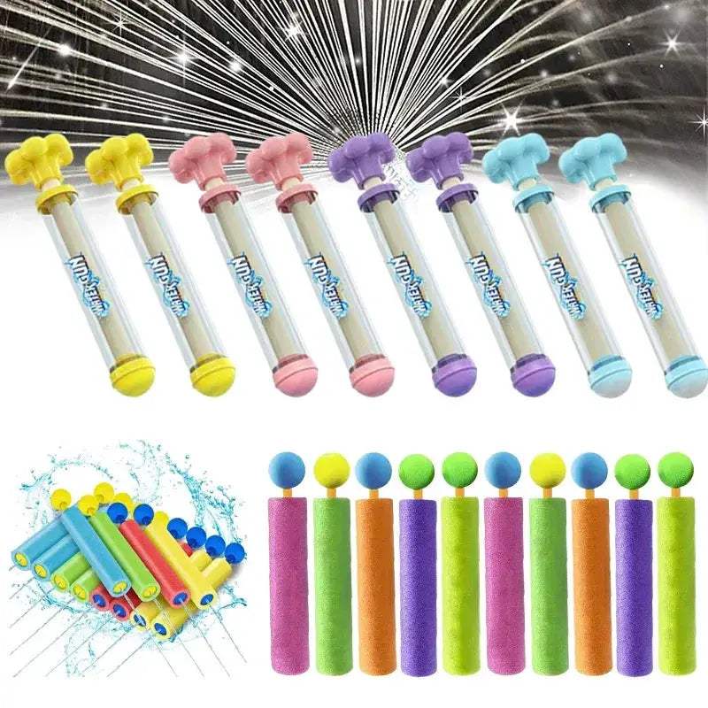 Water Gun Toy Straight Tube Blaster for Pool Fun Summer - ToylandEU