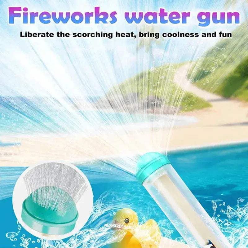 Water Gun Toy Straight Tube Blaster for Pool Fun Summer - ToylandEU