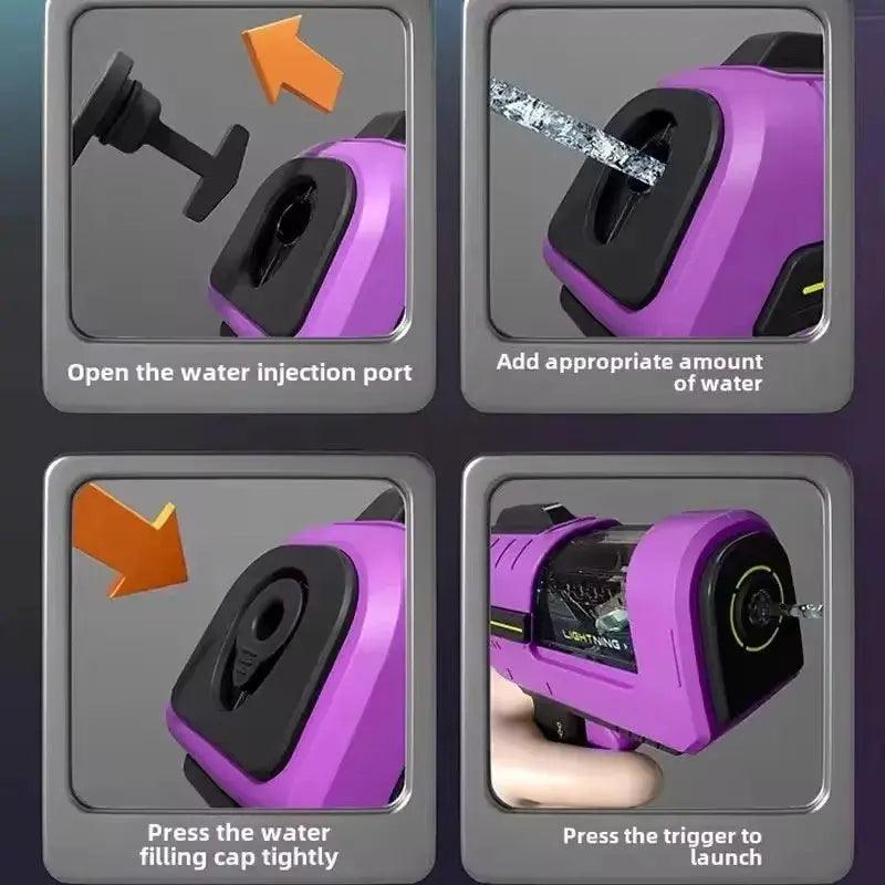  Water Gun Transparent Tank Leak Proof Design -  ToylandEU™