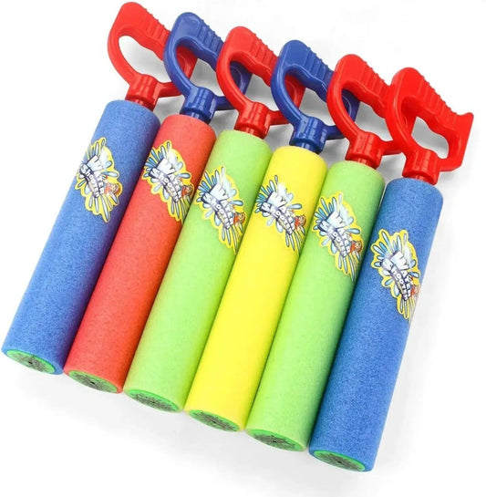  Water Guns Six Pack Blaster Set For Summer Beach Fun -  ToylandEU™