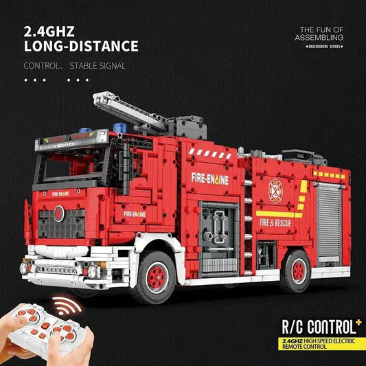  Water Jet Fire Truck Building Blocks Set 2888 Pieces -  ToylandEU™