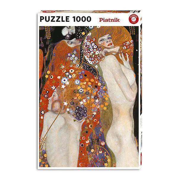 Klimt Water Serpents II 1000 Piece Jigsaw Puzzle Challenging Build - ToylandEU