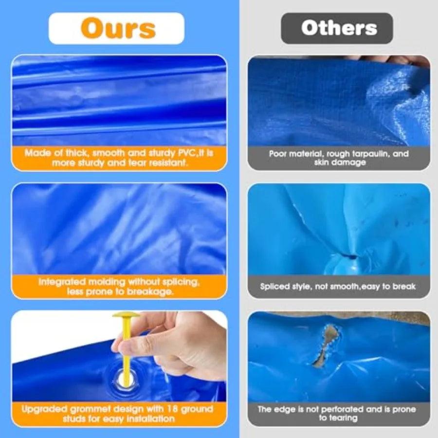 Water Slide | 40 Ft Long 2 Boards Included | Toylandeu™