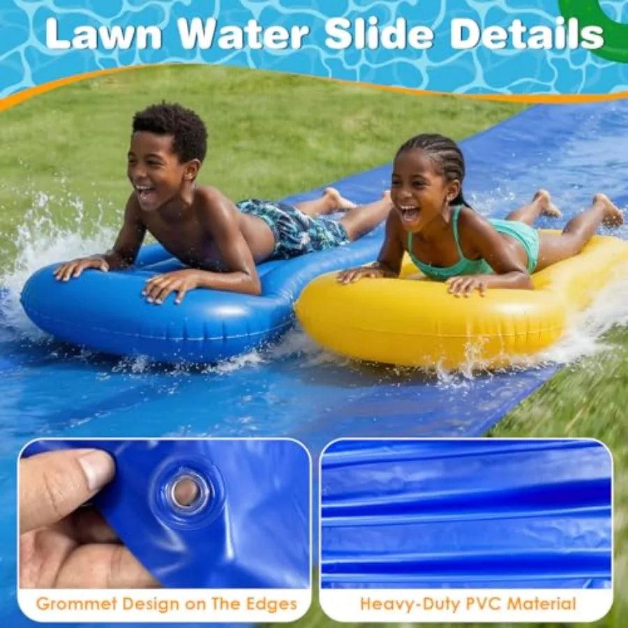 Water Slide | 40 Ft Long 2 Boards Included | Toylandeu™