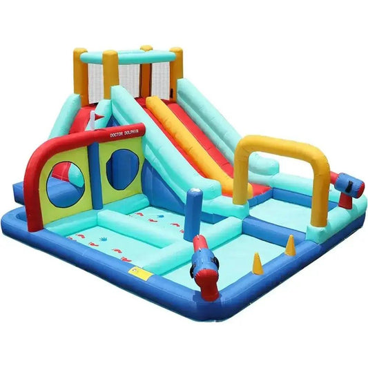  Water Slide Bounce House For Kids Wet And Dry Safe -  ToylandEU™