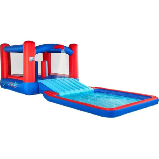  Water Slide Bounce House Outdoor Durable Park -  ToylandEU™