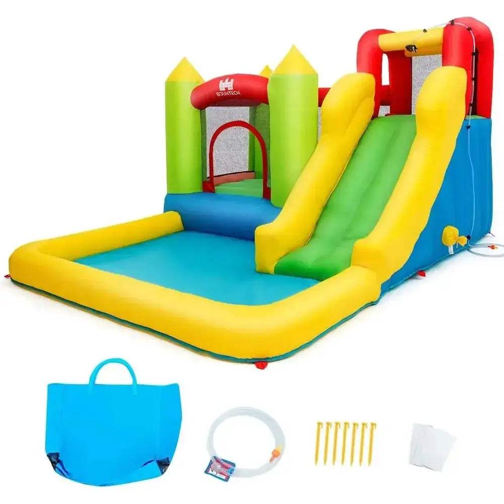 Water Slide Five In One Ultimate Water Park Climbing Wall - ToylandEU