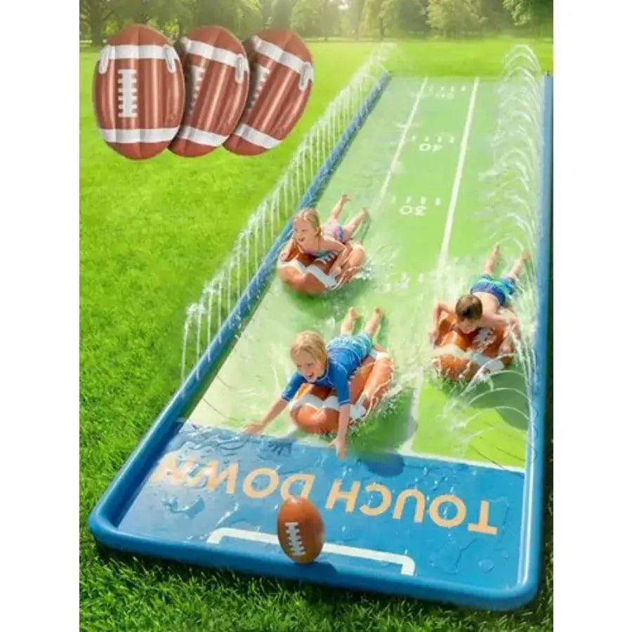  Water Slide For Backyard With 3 Bodyboards Included -  ToylandEU™