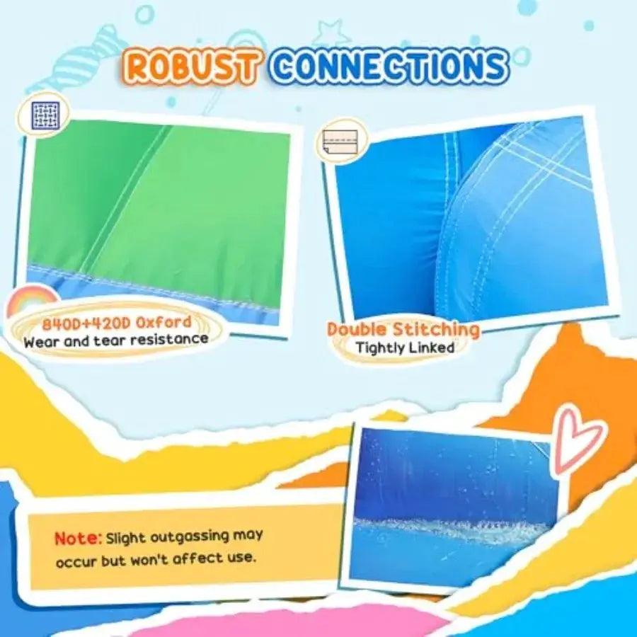  Inflatable Water Park With Water Slide All In One Fun -  ToylandEU™