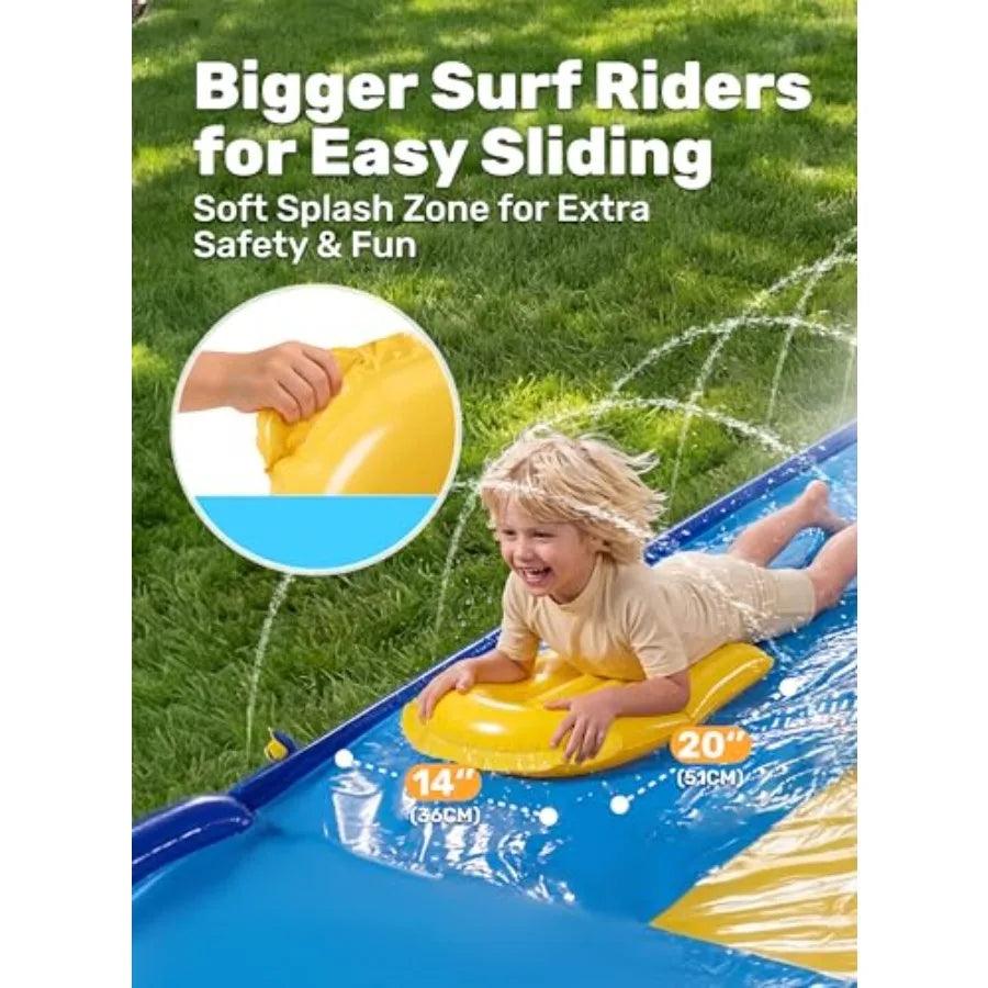 Water Slide | Triple Lane Design | Toylandeu™