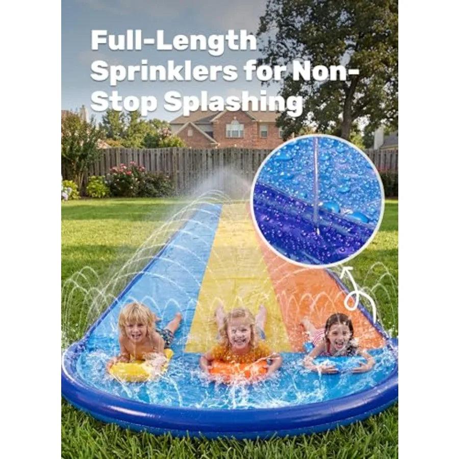 Water Slide | Triple Lane Design | Toylandeu™