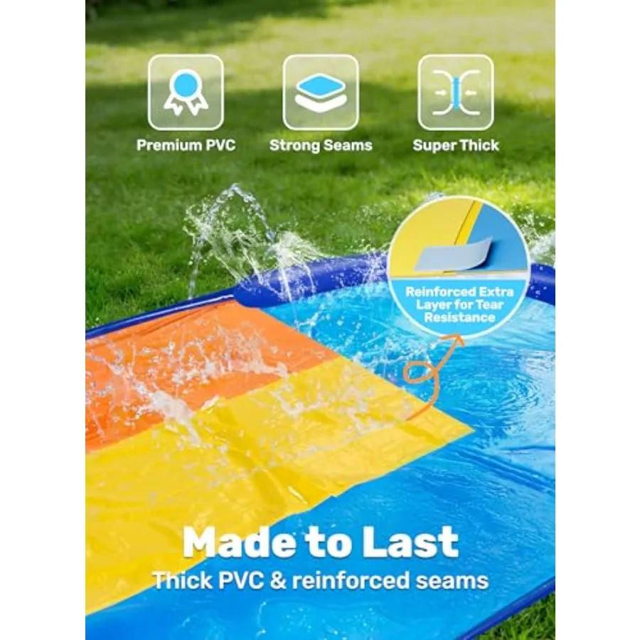 Water Slide | Triple Lane Design | Toylandeu™