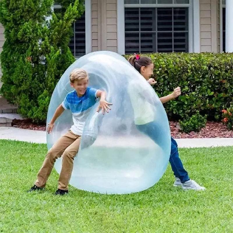  50CM Outdoor Inflatable Toy Bubble Ball Summer TPR Decompression Super Large Inflatable Balloon Water Injection Bubble Ball -  ToylandEU™