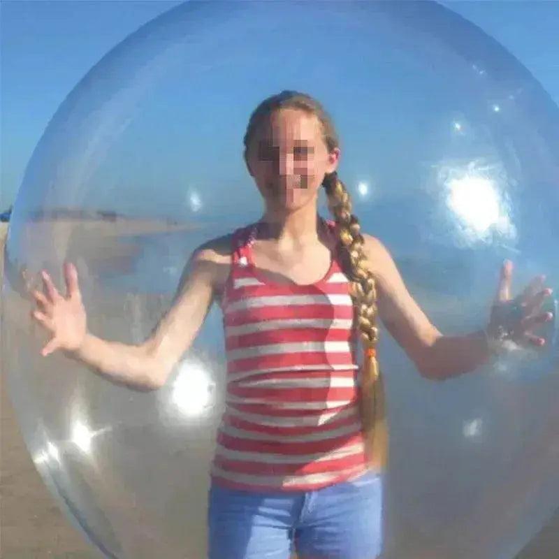  50CM Outdoor Inflatable Toy Bubble Ball Summer TPR Decompression Super Large Inflatable Balloon Water Injection Bubble Ball -  ToylandEU™