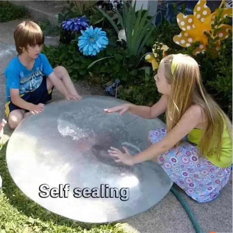  50CM Outdoor Inflatable Toy Bubble Ball Summer TPR Decompression Super Large Inflatable Balloon Water Injection Bubble Ball -  ToylandEU™