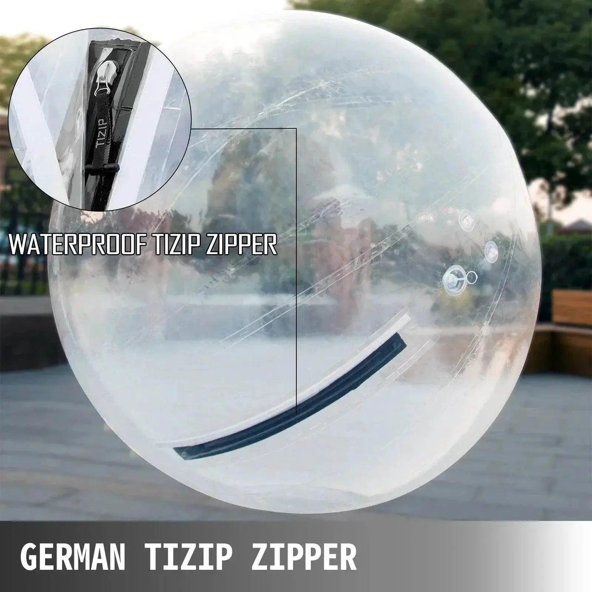  VEVOR 2M Water Walking Ball with Air Blower Pump Inflatable PVC Zorb Ball Waterproof for Amusement Park and Swimming Pool -  ToylandEU™
