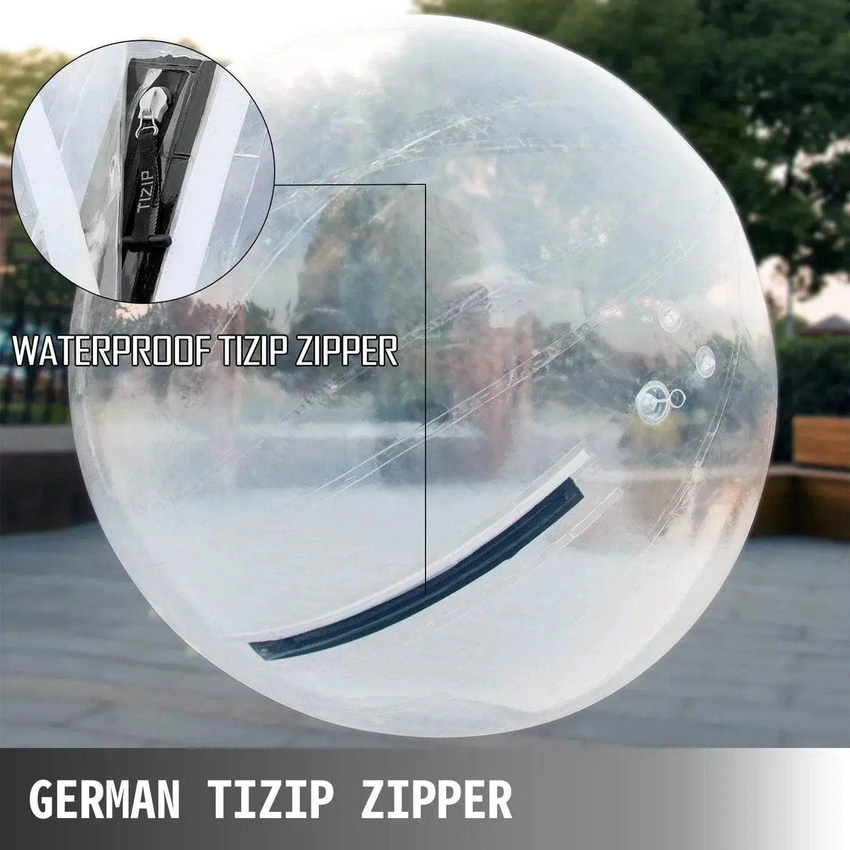  VEVOR 2M Water Walking Ball with Air Blower Pump Inflatable PVC Zorb Ball Waterproof for Amusement Park and Swimming Pool -  ToylandEU™