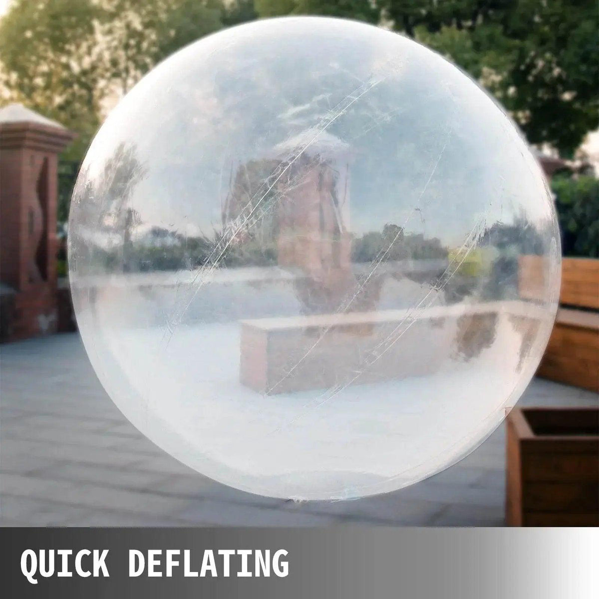 VEVOR 2M Water Walking Ball with Air Blower Pump Inflatable PVC Zorb Ball Waterproof for Amusement Park and Swimming Pool -  ToylandEU™