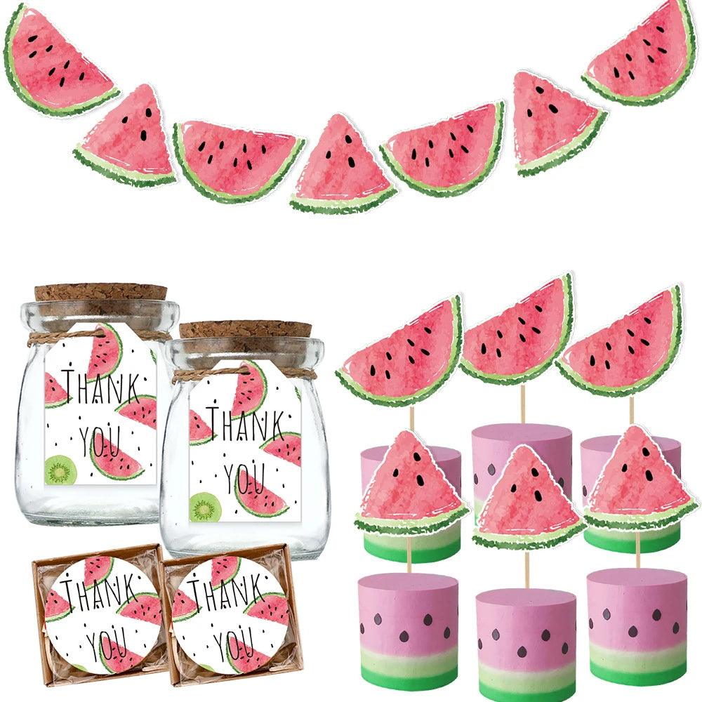 Watermelon Paper Plates | Cake Toppers | Toylandeu™