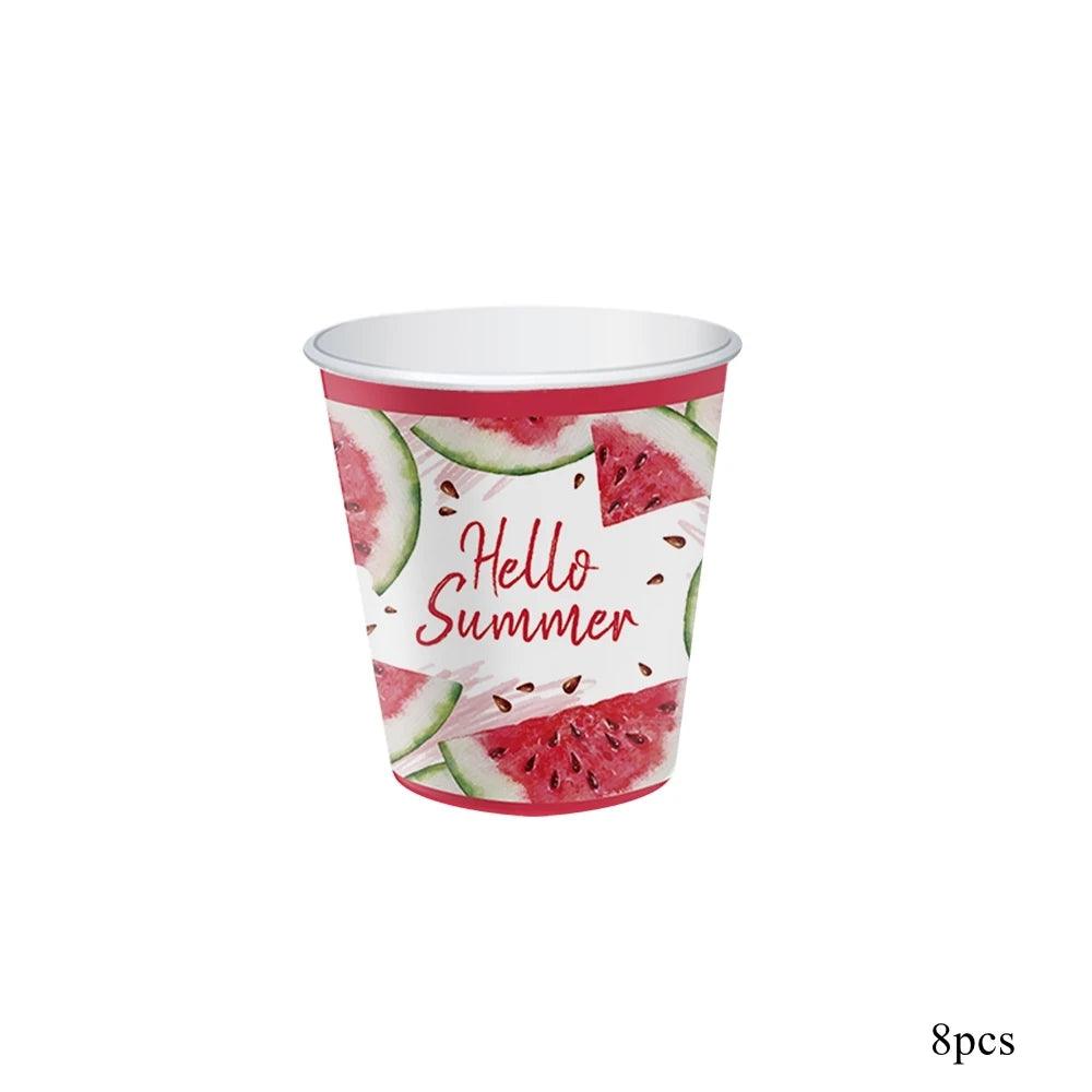 Watermelon Paper Plates | Cake Toppers | Toylandeu™