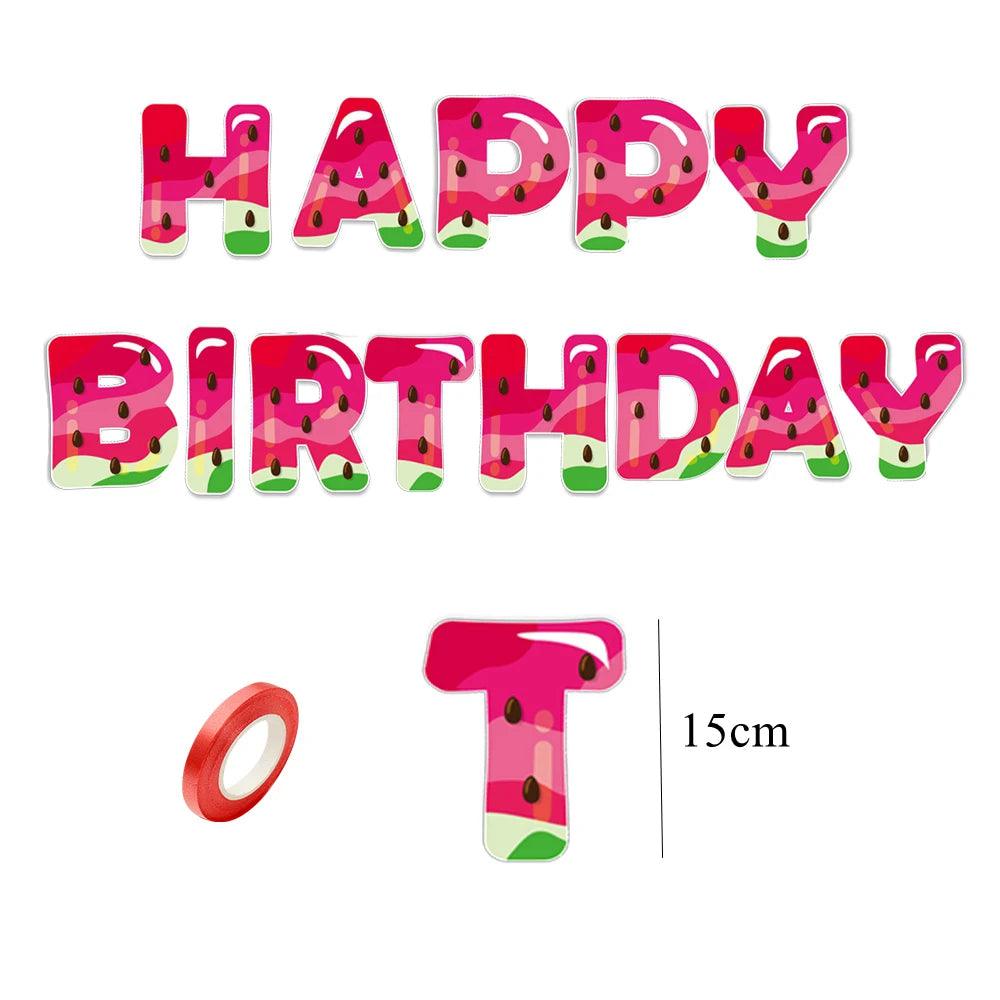 Watermelon Paper Plates | Cake Toppers | Toylandeu™
