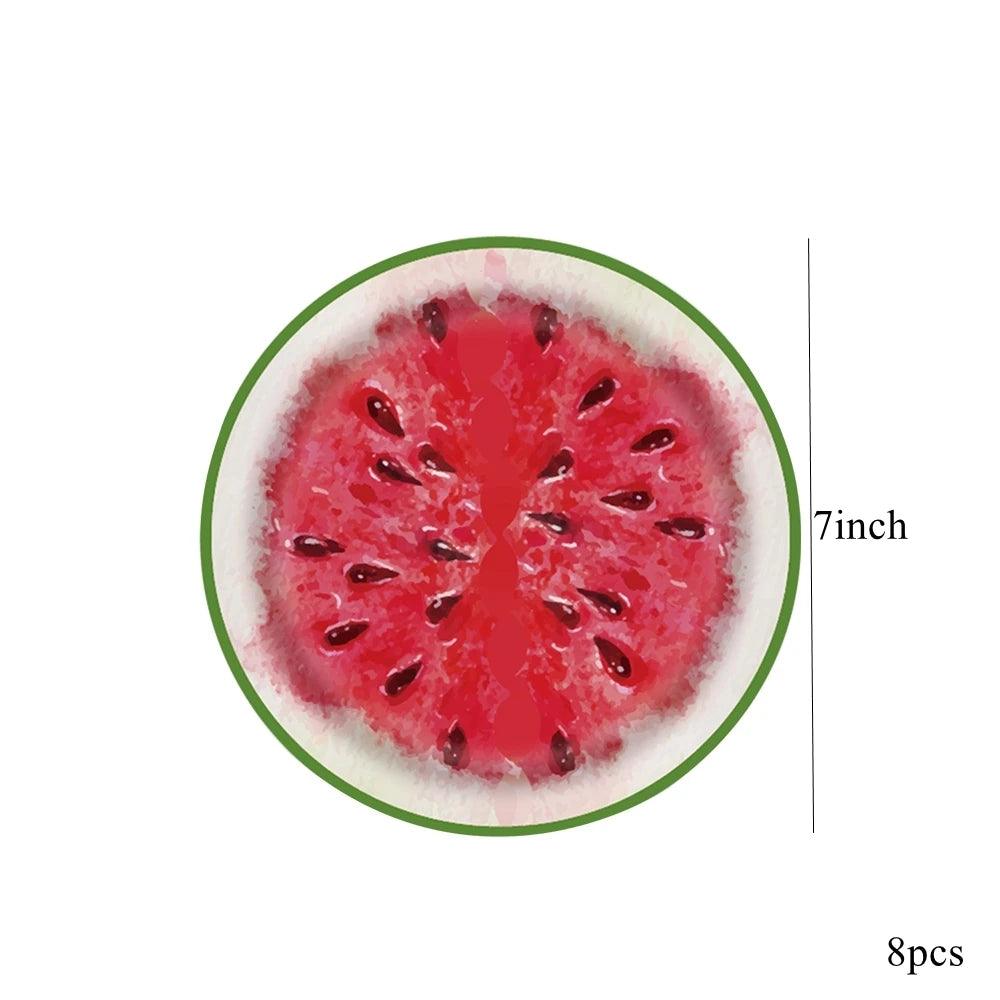 Watermelon Paper Plates | Cake Toppers | Toylandeu™