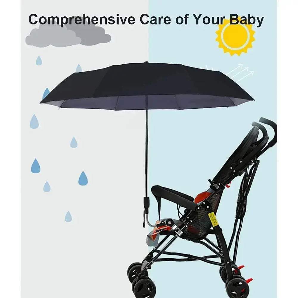  Waterproof Baby Stroller Sun Shade Umbrella With Clip -  ToylandEU™