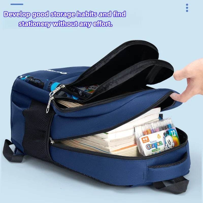 Waterproof Backpacks Ergonomic Back Panel For Elementary And Junior High Students - ToylandEU