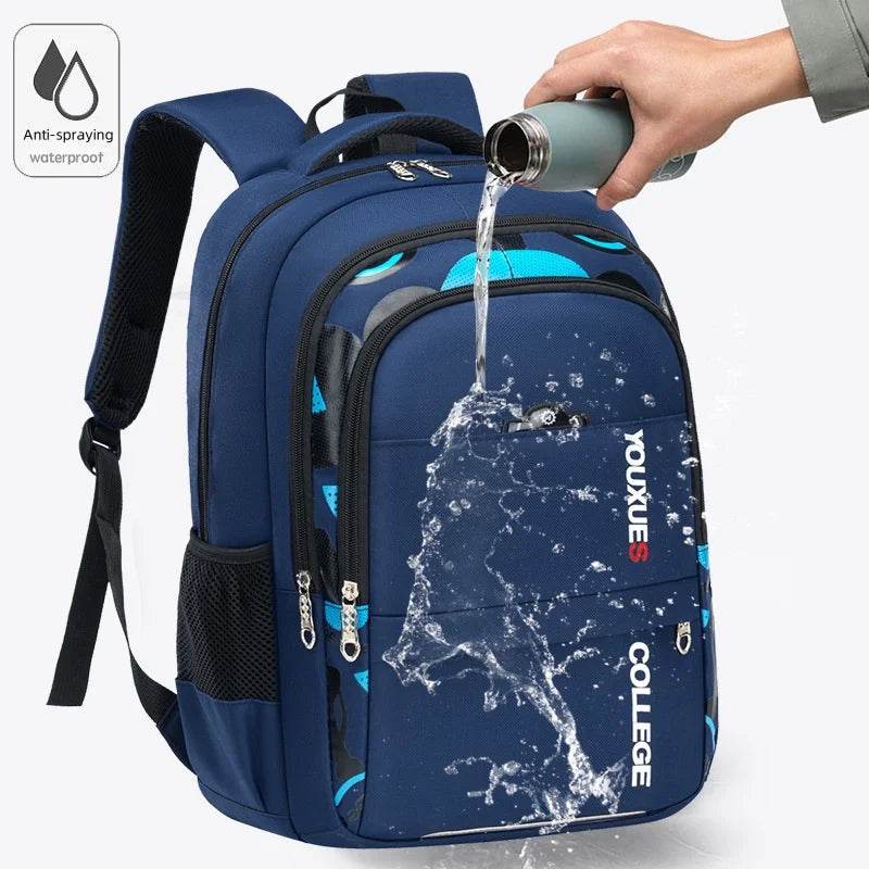Waterproof Backpacks Ergonomic Back Panel For Elementary And Junior High Students - ToylandEU