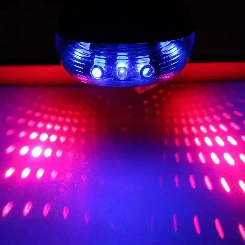 Waterproof Bicycle LED Tail Light with Dual Lasers for Safety - ToylandEU