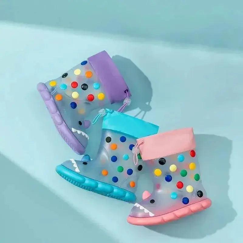  Waterproof Cartoon Print Rain Boots Kids Toyland EU -  ToylandEU™