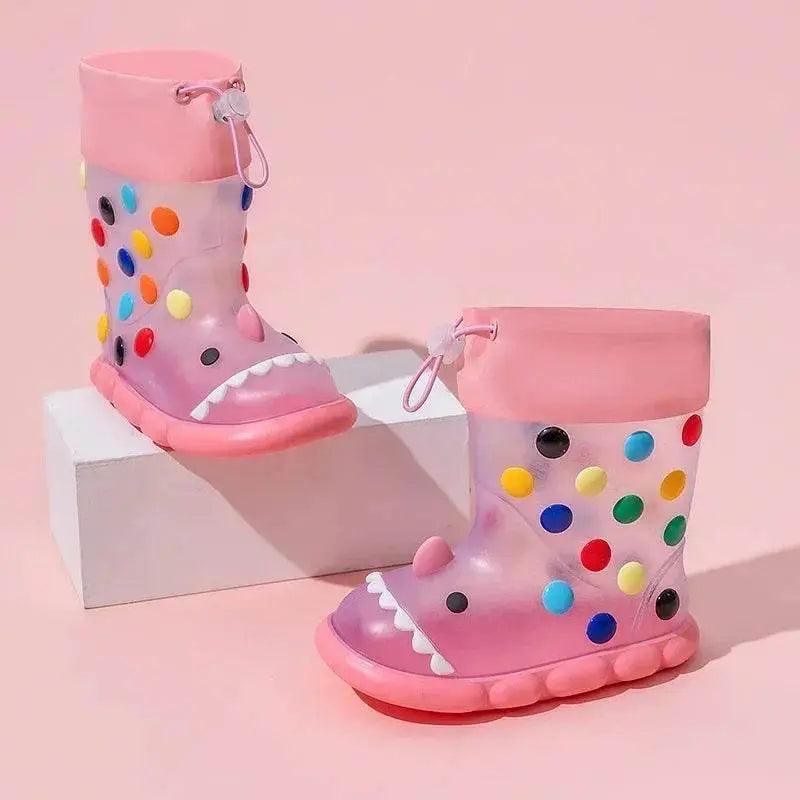  Waterproof Cartoon Print Rain Boots Kids Toyland EU -  ToylandEU™