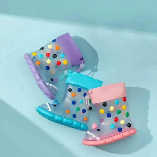  Waterproof Cartoon Print Rain Boots Kids Toyland EU -  ToylandEU™