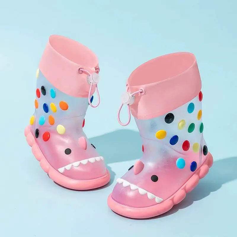  Waterproof Cartoon Print Rain Boots Kids Toyland EU -  ToylandEU™