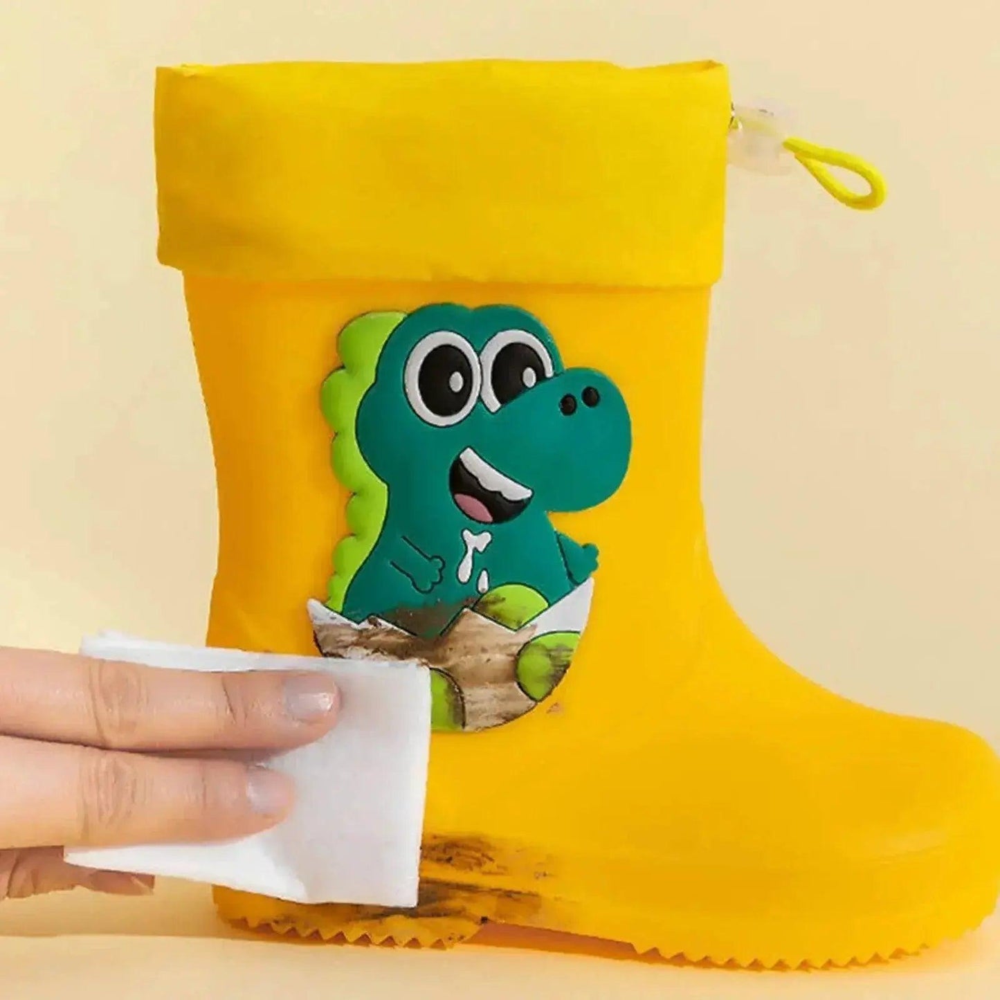  Waterproof Cartoon Rain Boots for Kids - Natural Rubber Toddler Rain Shoes -  ToylandEU™