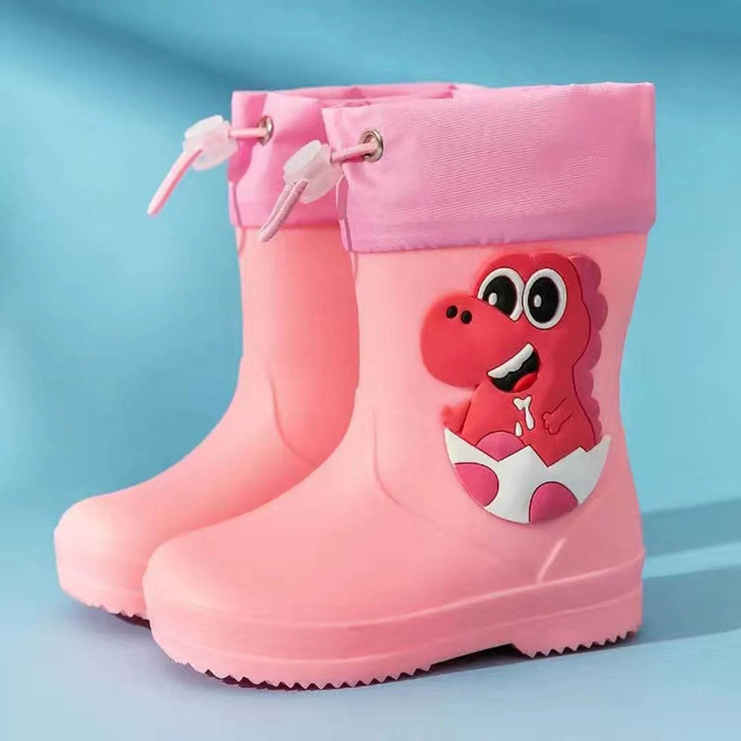 Waterproof Cartoon Rain Boots for Kids - Natural Rubber Toddler Rain Shoes - ToylandEU