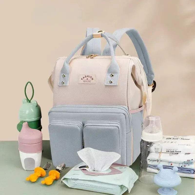 Waterproof Diaper Backpack With Large Capacity And Travel Comfort - ToylandEU