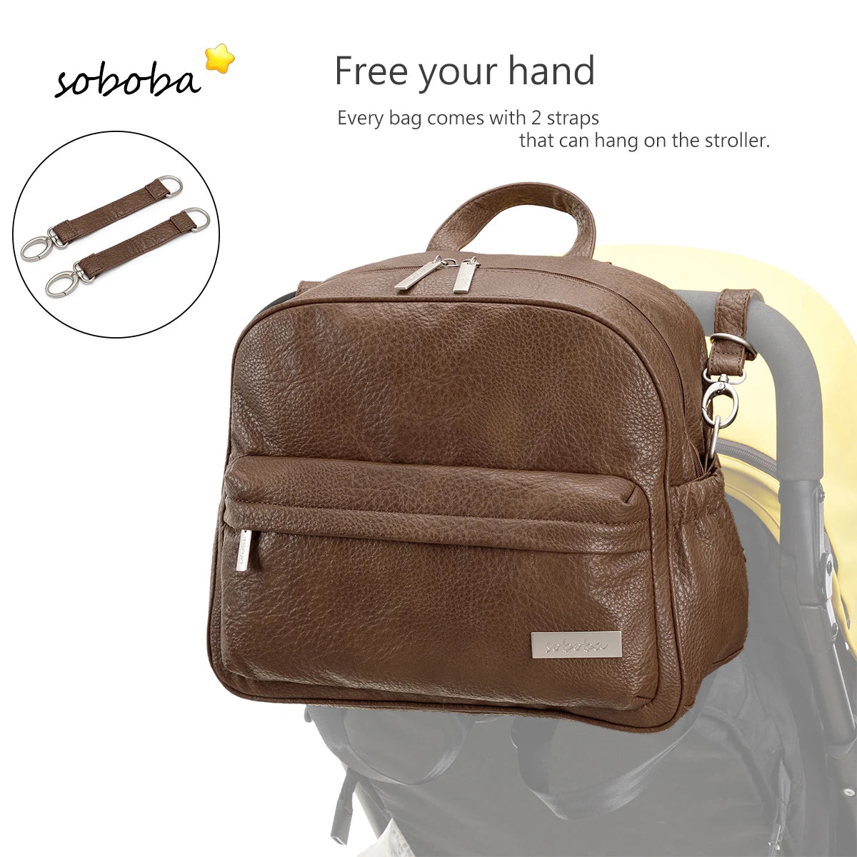 Waterproof Diaper Bag Backpack For Newborns Light Weight