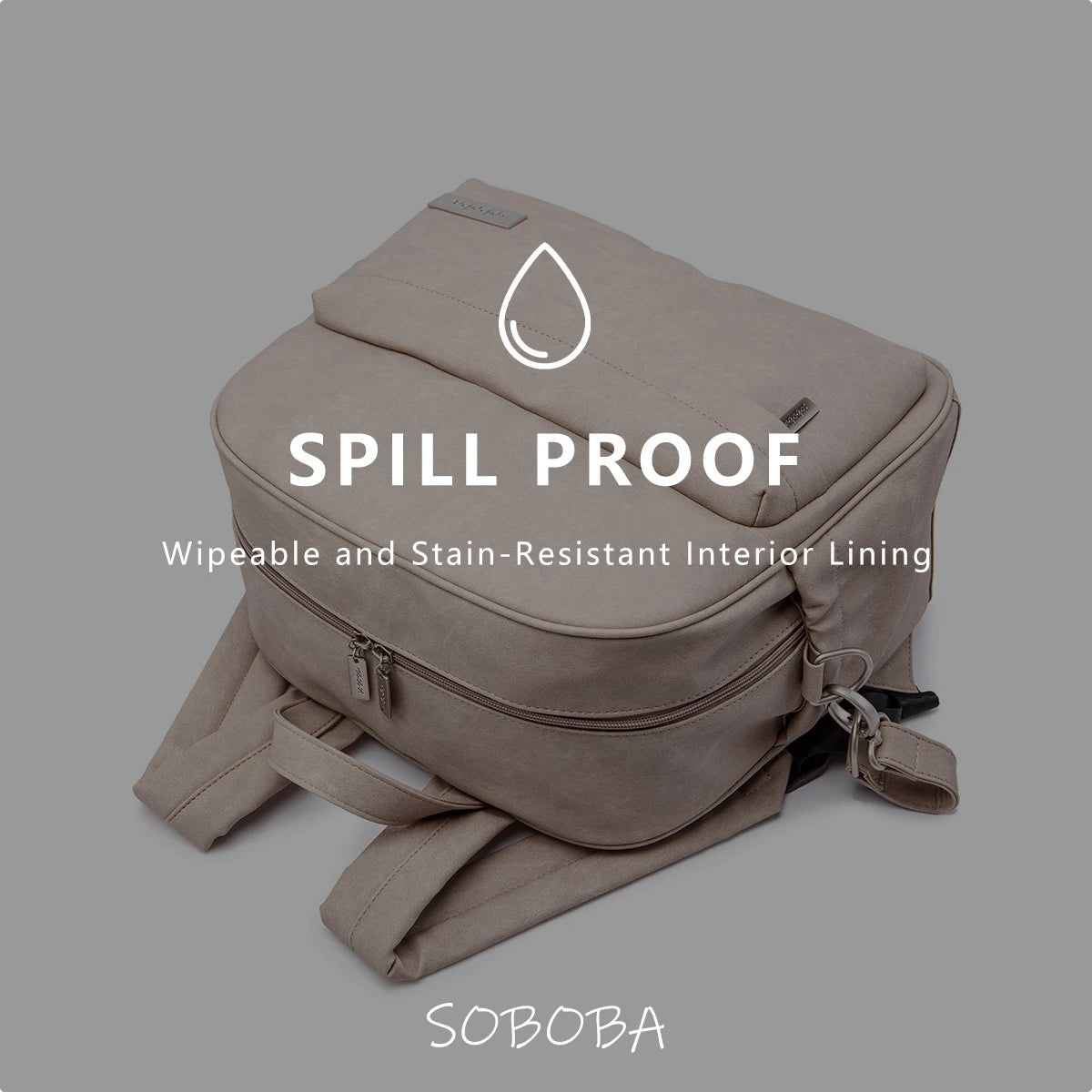 Waterproof Diaper Bag Backpack For Newborns Light Weight