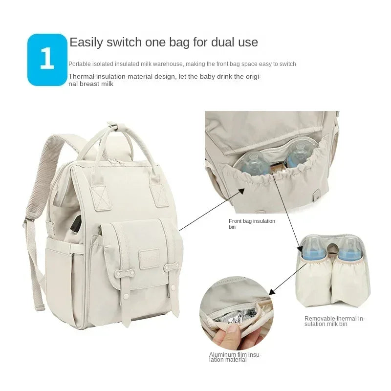 Waterproof Diaper Bag Backpack For Travel And Organization - ToylandEU