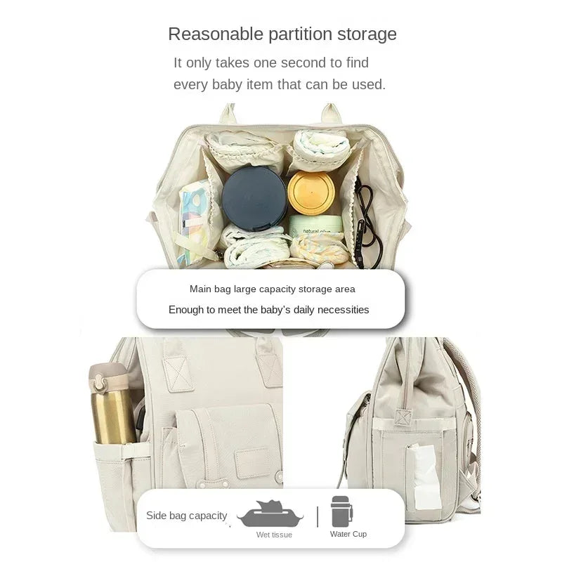 Waterproof Diaper Bag Backpack For Travel And Organization - ToylandEU