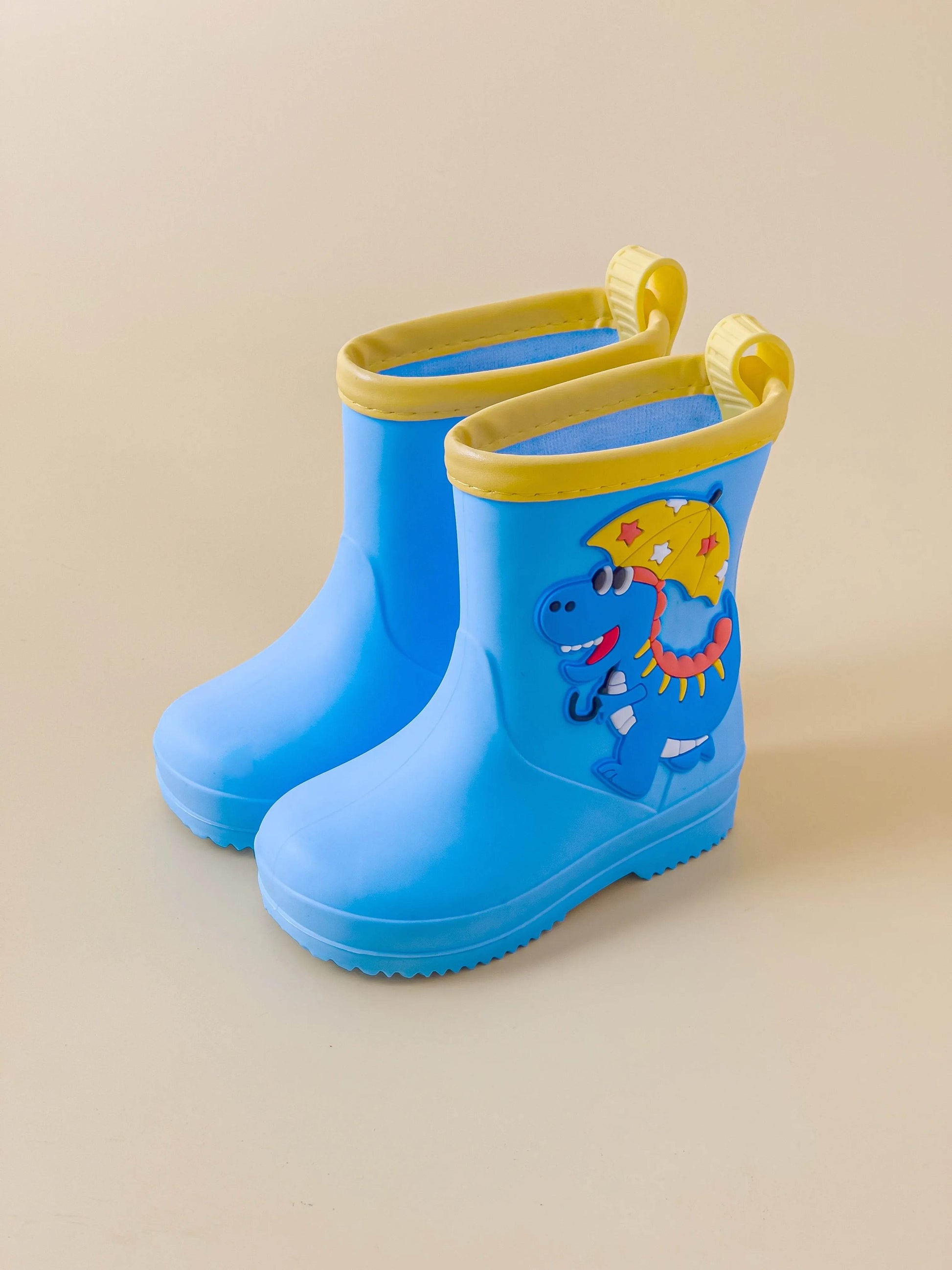Waterproof Kids Rain Boots Cartoon Design All Season Unisex - ToylandEU