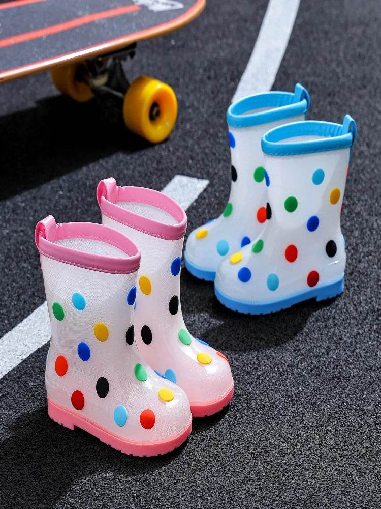 Waterproof Kids Rain Boots Cartoon Design For Kids Everyday - ToylandEU