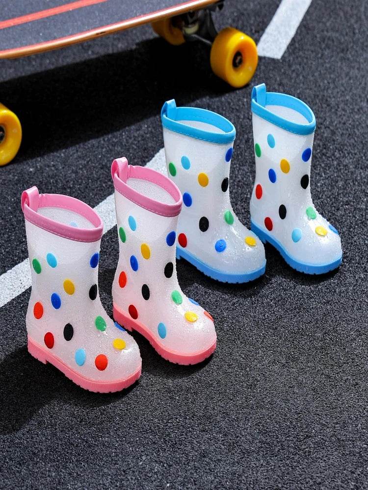 Waterproof Kids Rain Boots Cartoon Design For Kids Everyday - ToylandEU
